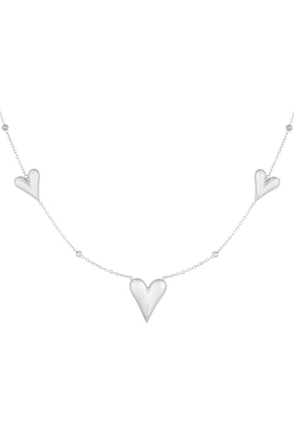 Elegant Heart Pendant Necklace - Simple & Stylish