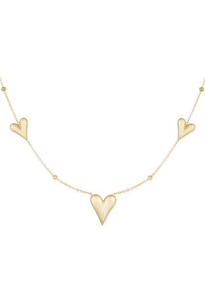 Elegant Heart Pendant Necklace - Simple & Stylish