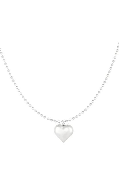 Elegant Heart Pendant Necklace for Everyday Wear