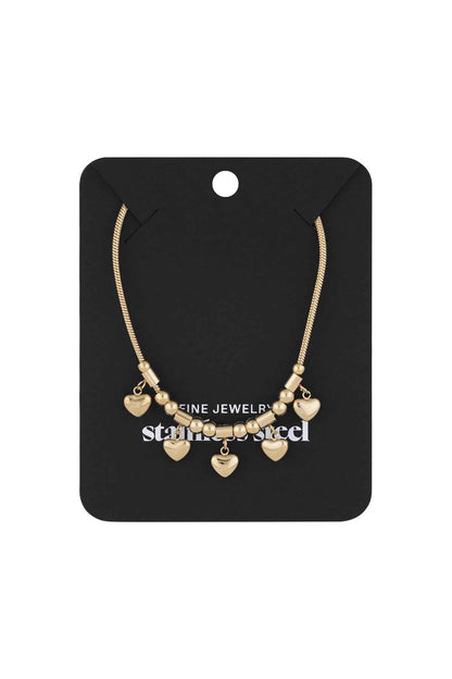 Elegant Heart Pendant Necklace for Everyday Glam