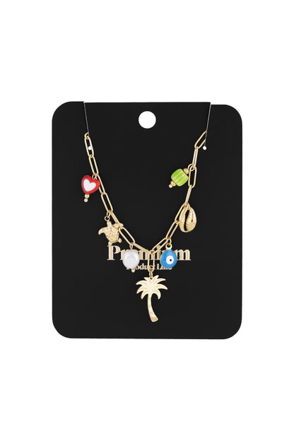 Elegant Gold-Plated Clavicle Necklace for Women