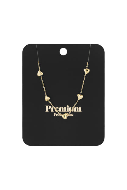 Elegant Heart Pendant Necklace for Daily Wear