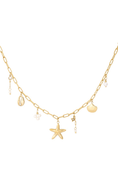 Elegant Oceanic Style Pendant Necklace for Spring/Summer