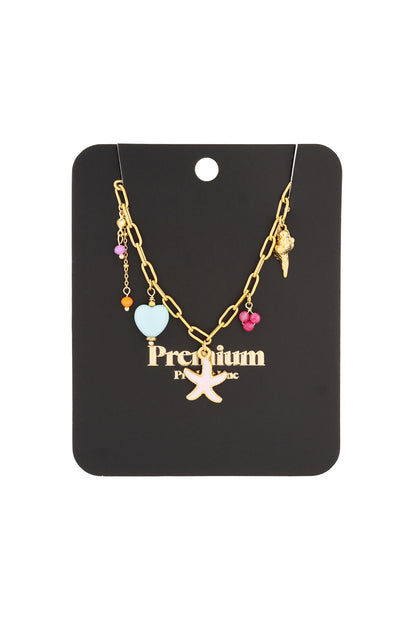 Elegant Gold Plated Pendant Necklace for Women