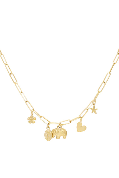 Elegant Gold Plated Animal Pendant Necklace for Women