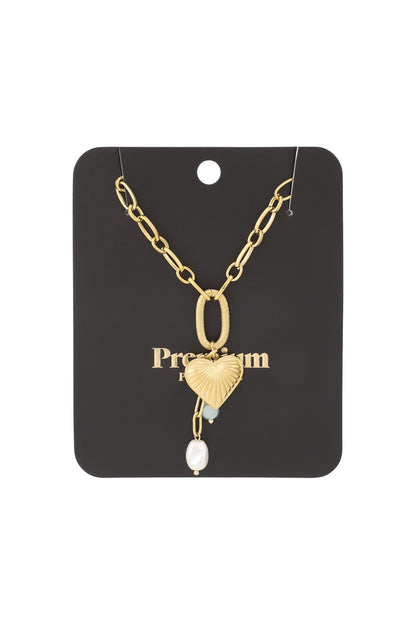Elegant Heart Pendant Necklace for Everyday Glam