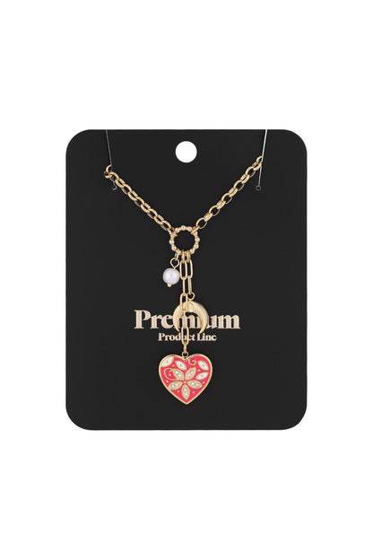 Elegant Gold Heart Pendant Necklace for Everyday Wear