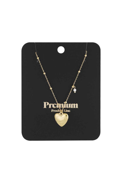 Elegant Heart Pendant Necklace for Daily Wear