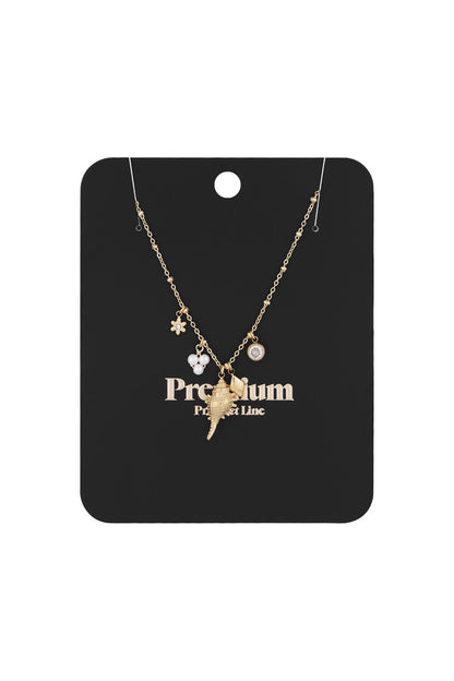 Elegant Oceanic Style Pendant Necklace - Spring/Summer Must-Have