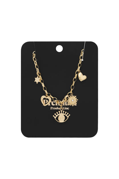 Elegant Heart Pendant Necklace - Simple & Stylish