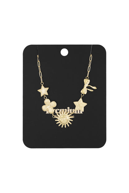 Elegant Sun Pendant Necklace for Spring/Summer