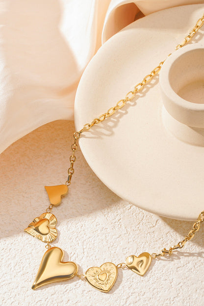 Elegant Heart Pendant Necklace for Everyday Wear