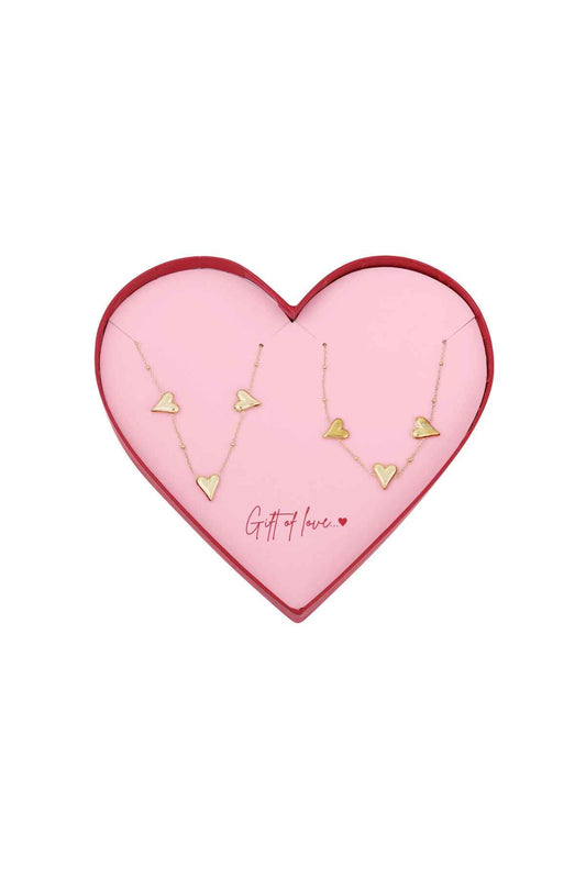 Elegant Gold Color Charm Bracelet for Everyday Wear