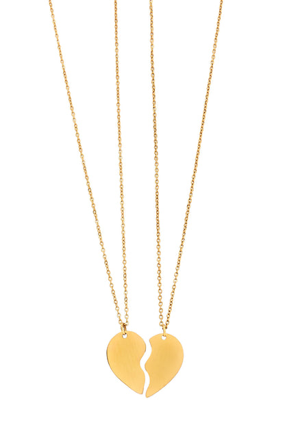 Elegant Heart Necklace Set for Daily Wear