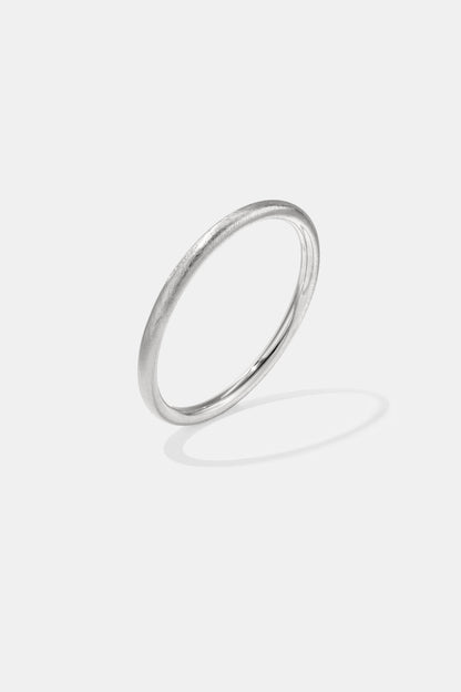 Bangle met brushed effect- 6 mm