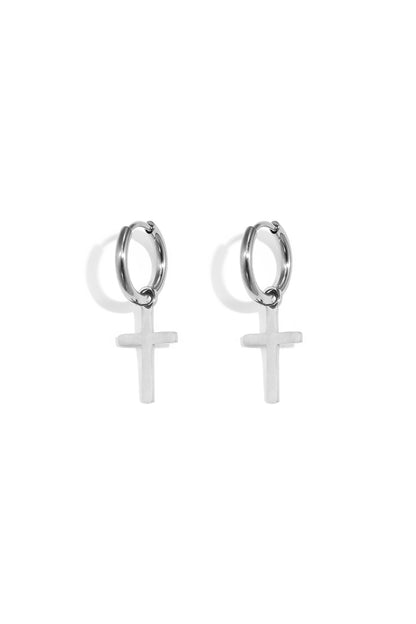 Stylish Cross Drop Earrings for Everyday Wear