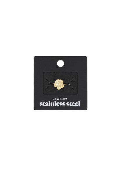 Elegant Minimalist Stainless Steel Rings - Silver & Gold