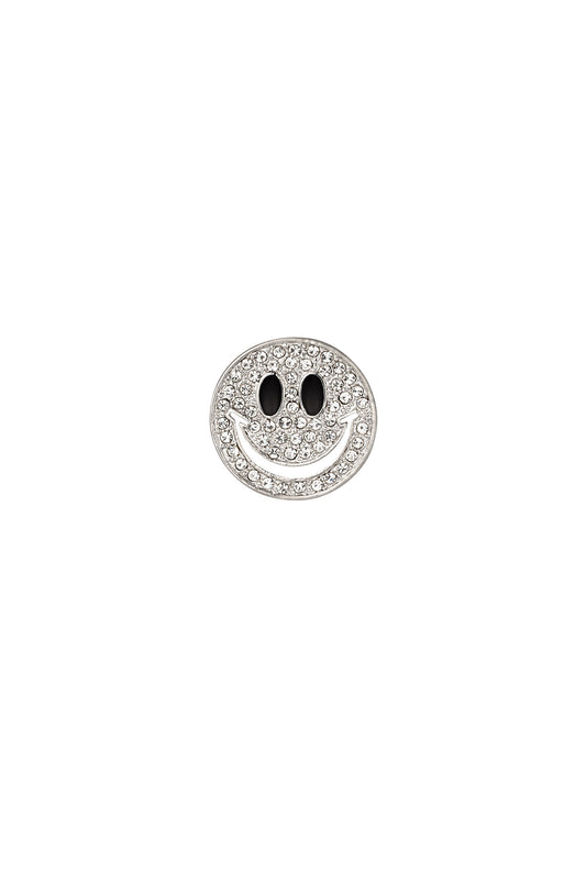Elegant Silver Alloy Brooch for Timeless Style
