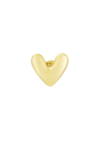 Elegant Stainless Steel Brooches in Silver & Gold