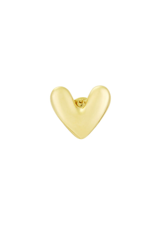 Elegant Stainless Steel Brooches in Silver & Gold