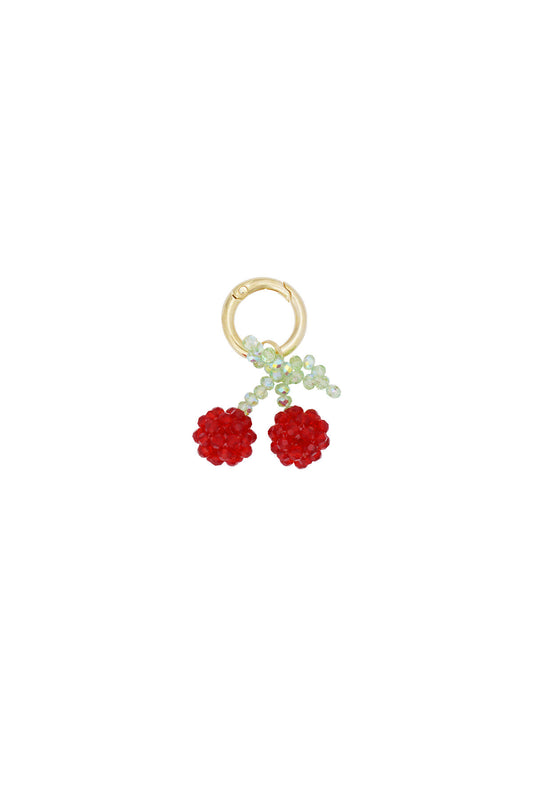 Chic Red Crystal Bag Charm for All Bags