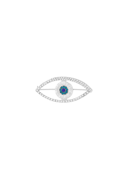 Elegant Alloy Brooches in Silver & Gold