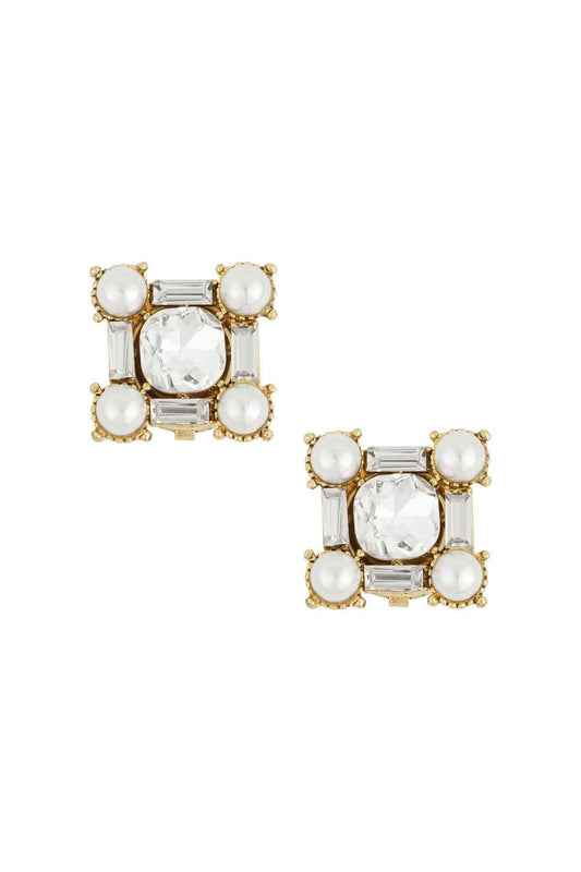 Elegant White Alloy Cufflinks for Men