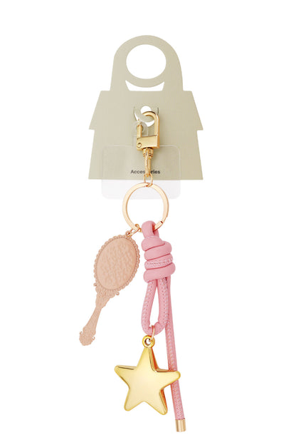 Charming Pink Alloy Bag Accessory for Stylish Looks