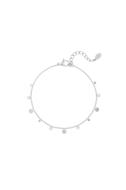 Chic Multicolor Stainless Steel Charm Bracelet