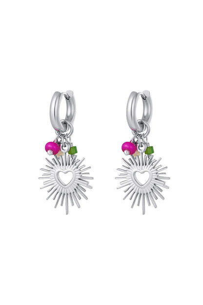 Stylish Heart-Shaped Drop Earrings for Everyday Glam