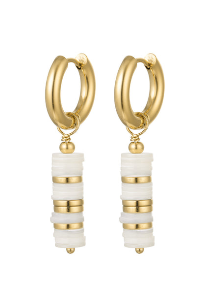 Stylish Gold Beads Earrings for Women