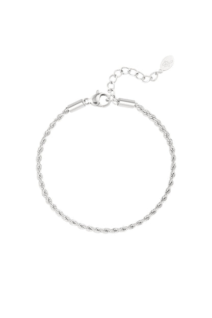 Elegant Stainless Steel Chain Bracelets in Silver & Gold