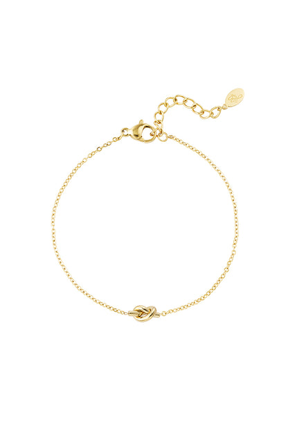Elegant Stainless Steel Charm Bracelet - All Fit, Simple Style