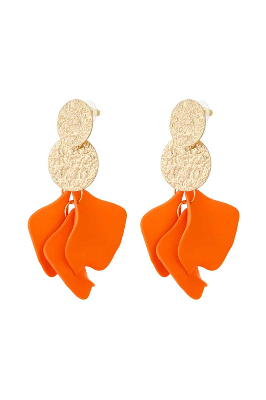 Elegant Bohemian Flower Drop Earrings for Women