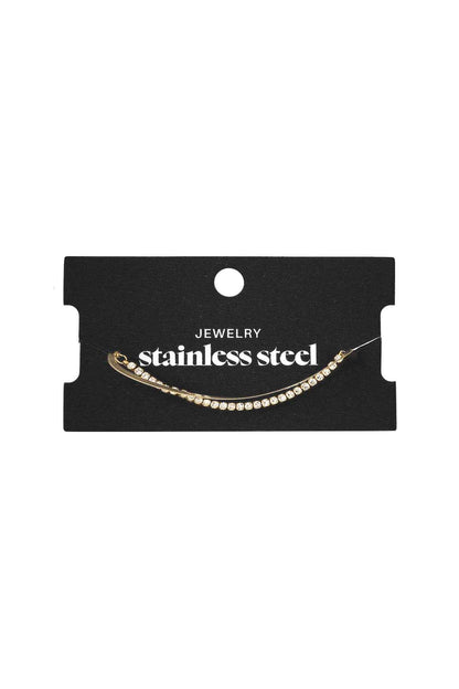 dubbele armband met diamantjes