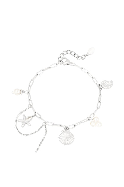 Elegant Silver & Gold Charm Bracelets for Women