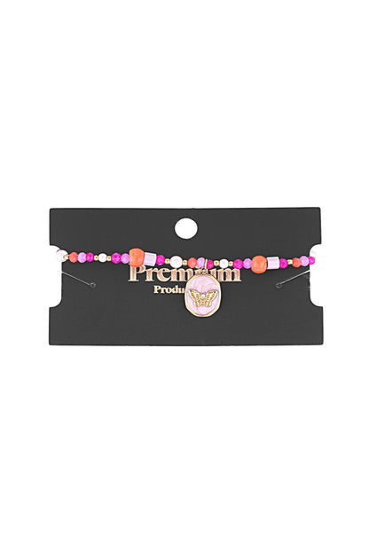 Charming Multicolor Beaded Bracelet for Summer