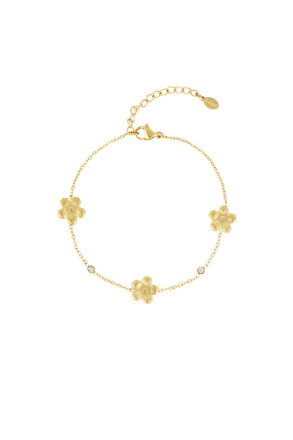 Stylish Stainless Steel Charm Bracelets in Silver & Gold