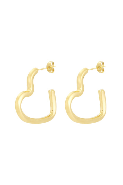 Stylish Stainless Steel Hoop Earrings for Daily Wear