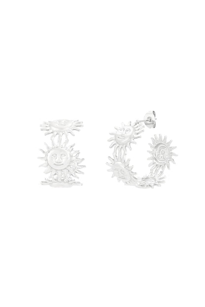 Stylish Stainless Steel Hoop Earrings for Everyday Glam
