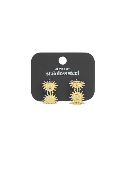 Stylish Stainless Steel Hoop Earrings for Everyday Glam