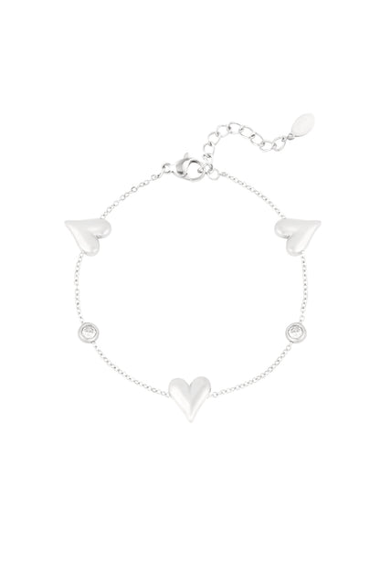 Elegant Charm Bracelets in Silver & Gold