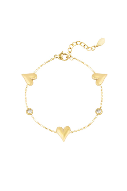 Elegant Charm Bracelets in Silver & Gold