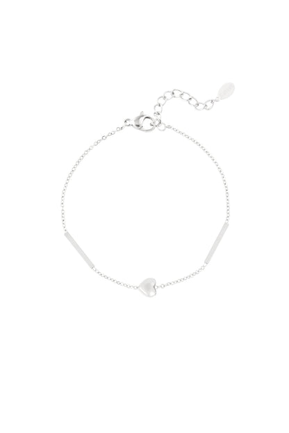 Stylish Stainless Steel Charm Bracelets in Silver & Gold