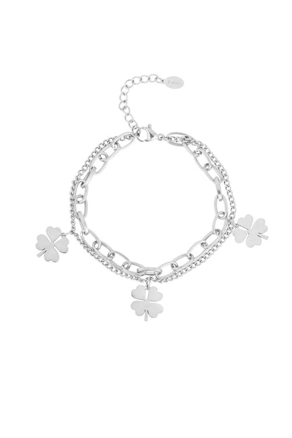 Elegant Charm Bracelets in Silver & Gold Tones