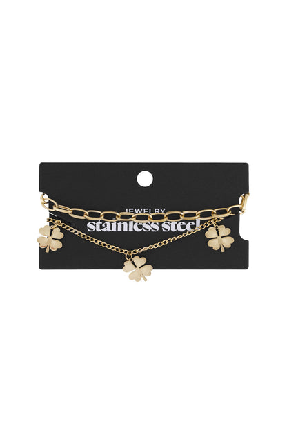 Elegant Charm Bracelets in Silver & Gold Tones
