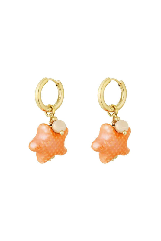 Elegant Starfish Drop Earrings for Spring/Summer