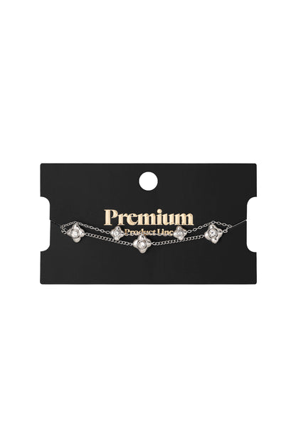 Elegant Silver & Gold Charm Bracelets