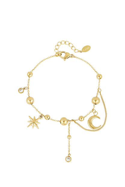 Elegant Charm Bracelets in Silver & Gold