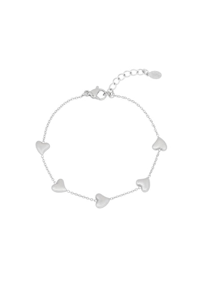 Elegant Charm Bracelets in Silver & Gold